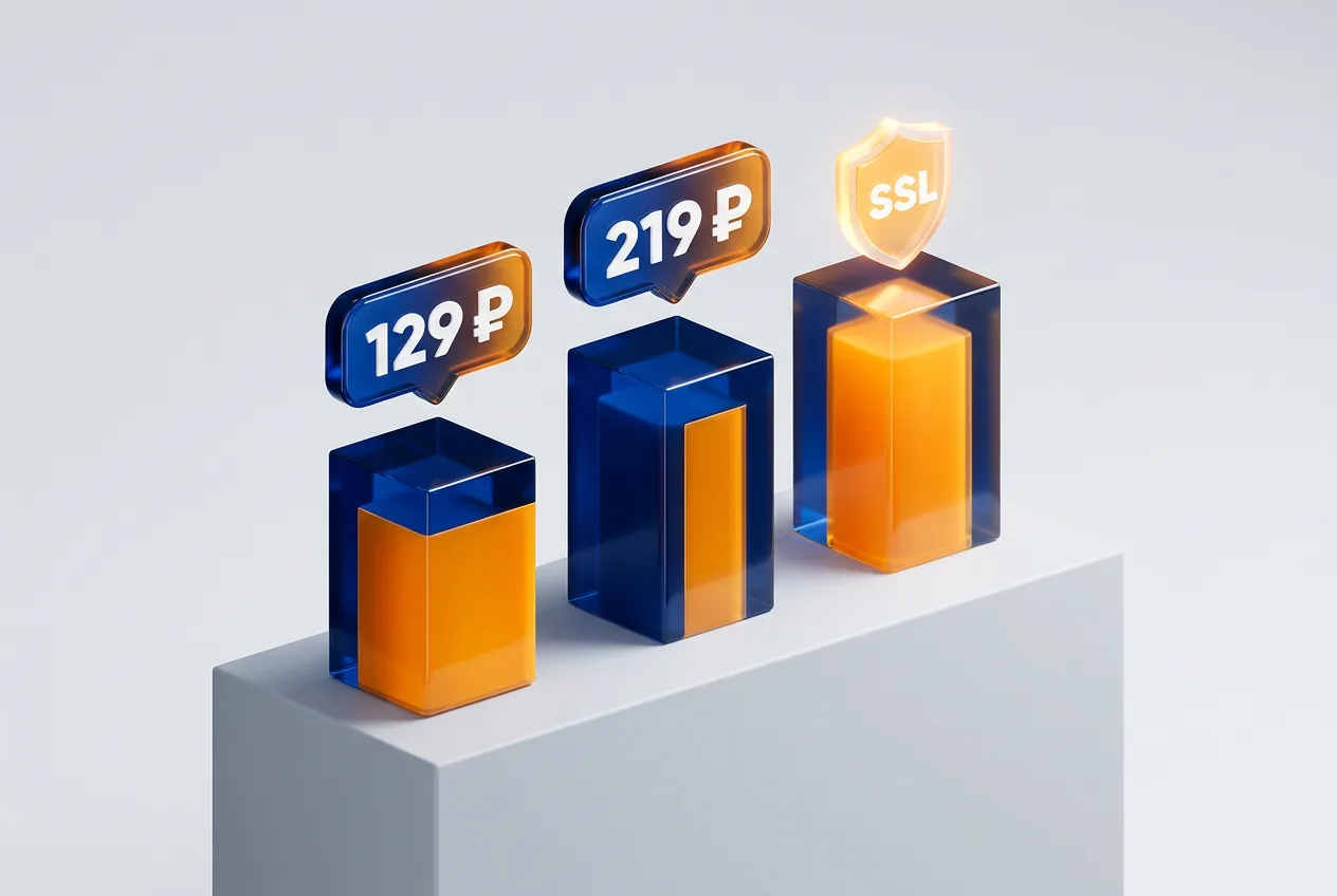 Сравнение тарифов на домены и SSL между Reg.ru, NIC.ru и 2domains